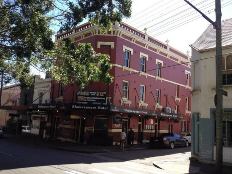 Shakespeare Hotel Surry Hills Bagian luar foto